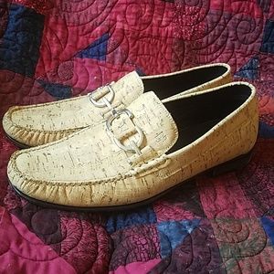 Donald J Pliner cork shoes 11.5 loafers